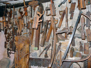 Herramientas carpinteria 2 Museo Etnografico de Arteta